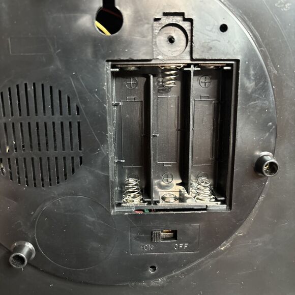 VINTAGE 1995 PROP SOUND LAUGHING BLINKING DOOR PLAQUE SKULL BOX HORROR HALLOWEEN - Picture 12 of 12